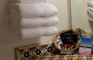 Quality Toiletries and Towels amenities