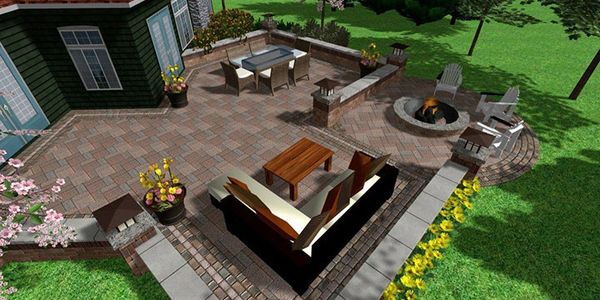 3D Patio Design