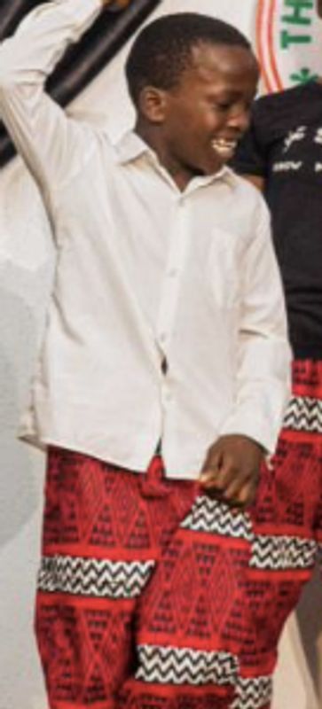 A sponsored student Ajayi.