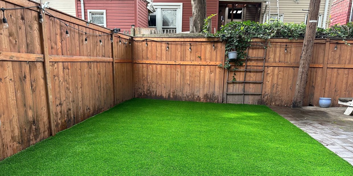 Turfs Installation and backyard design