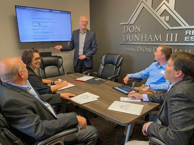 Don Dunham III and Its Team Of Realtors in Sioux Falls Holds a Meeting