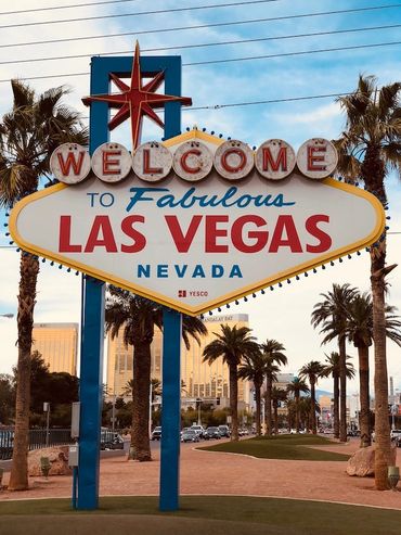 Iconic Las Vegas sign, Las Vegas, NV