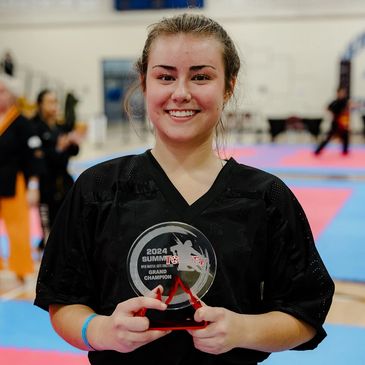 Taekwondo for girls
competitive martial arts 
Summit Open Tournament