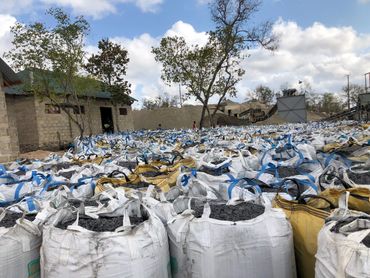 Graphite Flakes ready for export.