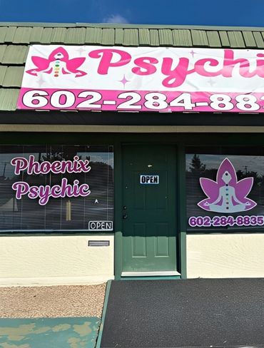 Phoenix Psychic's front office entrance