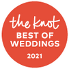 The Knot Best of Weddings Vendor Award 2021