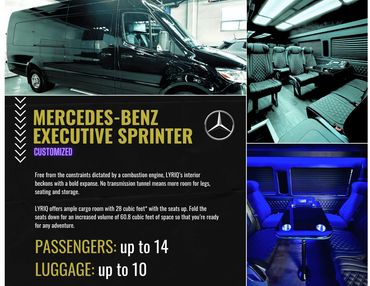 Mercedes Benz Executive Sprinter Van