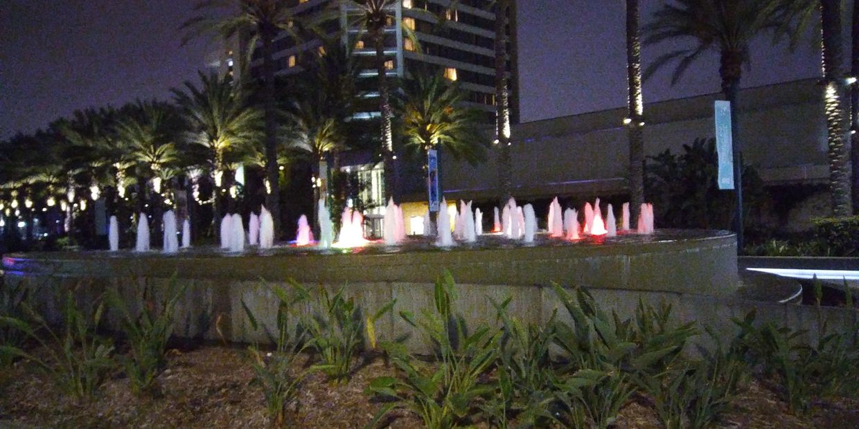 Gorgeous water lights