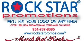 Search 1000's of  products you custom logo at www.rockstarpromos.com