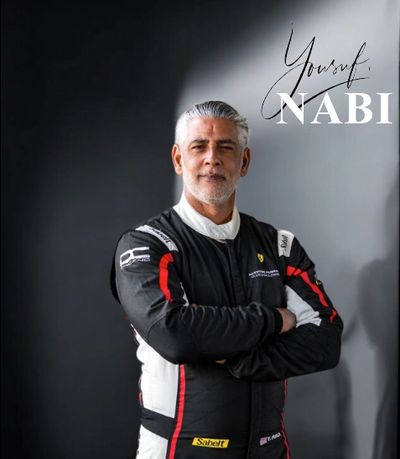 Yousuf Nabi - Ferrari Race Car Driver.
Gotham Motorsports, Ferrari Race Car
