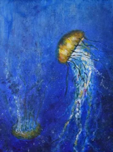 Jellyfish painting