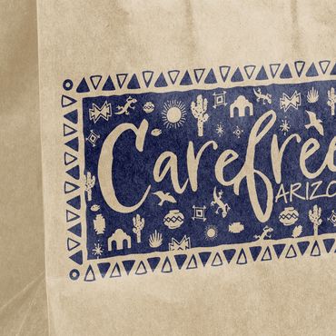 Illustration for Gift Bag for the City of Carefree, Arizona