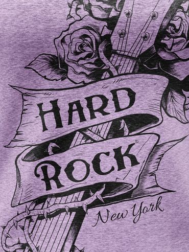 T-Shirt Illustration for Hard Rock Hotel New York