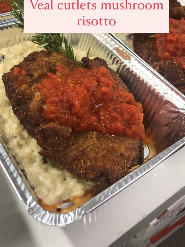 Risotto, Veal, Parmesan, Fresh Herbs,