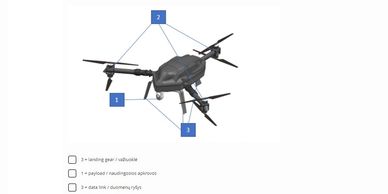 Virtual classroom for drone pilot training
