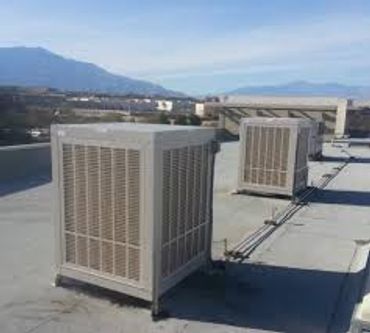 Commercial Install of Commercial Swamp Coolers D8801