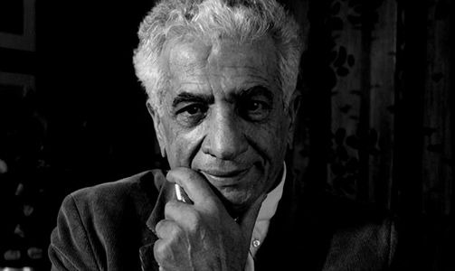 Parviz Tanavoli taken for BBC Persian Service