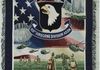 Custom Designed Military Tapestry for 101st Airborne Division Screaming Eagles Association, Fort Campbell, KY