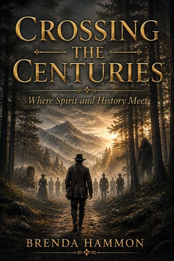Book cover of "Crossing the Centuries" by Brenda Hammon.