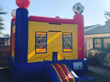Inflatable Bounce House Sports Arena hoop
Bouncer moonwalk
 Bounce Houses for rent in Garden Grove