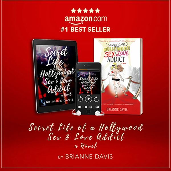 Brianne Davis authors book about sex and love addiction, trauma, recovery, and self-love