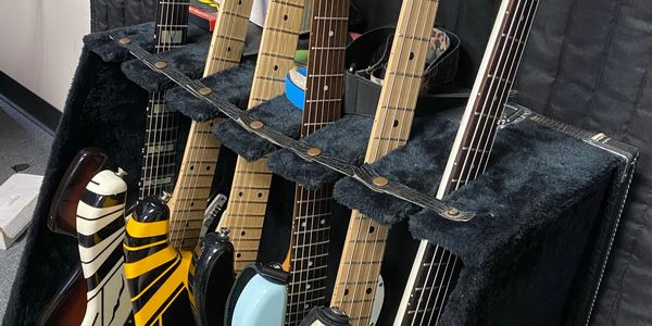 Elextric guitars and basses