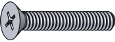 FLAT MACHINE SCREW