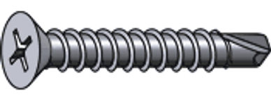FLAT SELF DRILLING SCREW