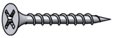 Drywall Screw
Fine and Coarse