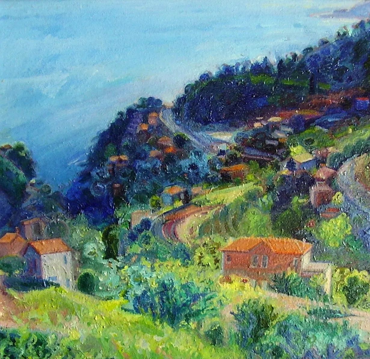 Seaside Hill by Suzanne Gilliard