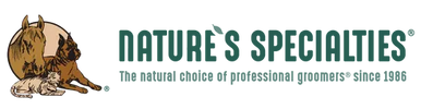 Popular brands we use and recommend. Nature's Specialties logo. The natural choice of pet groomers.