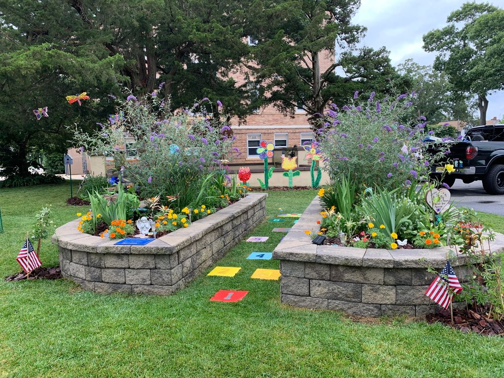 Design for butterfly garden.