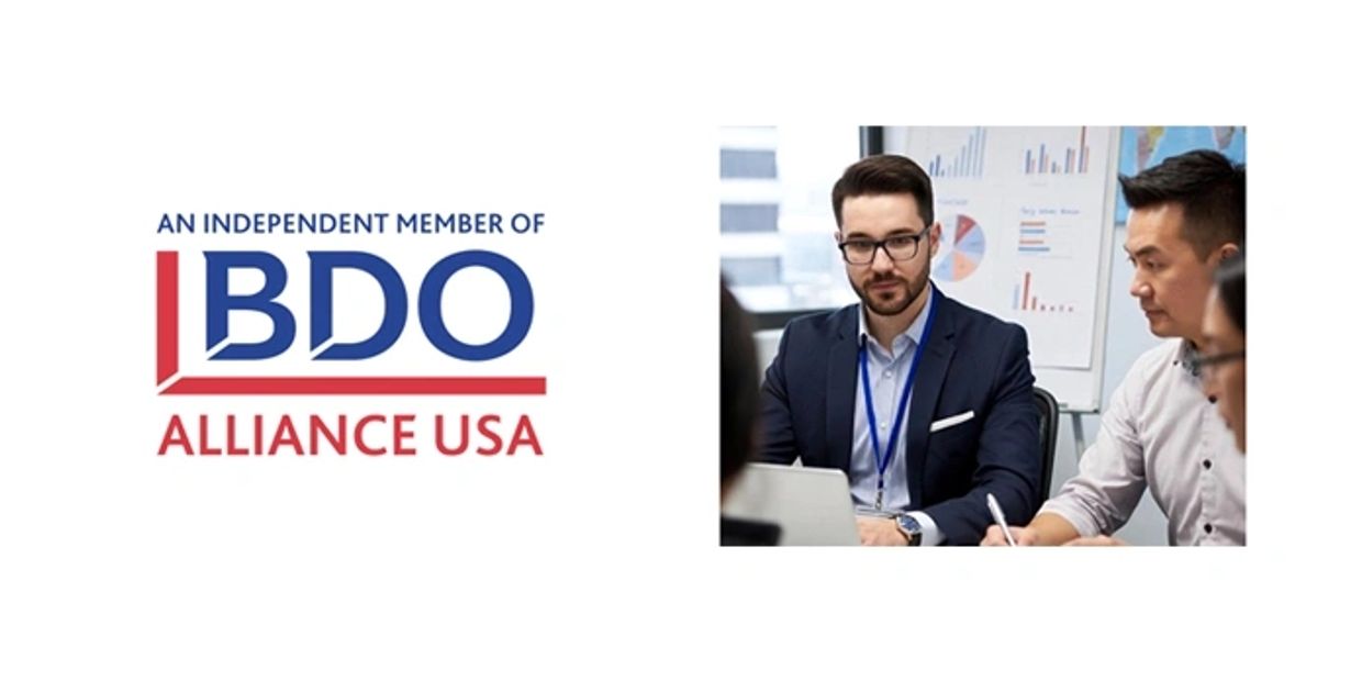 We are an independent member of the BDO Alliance USA.