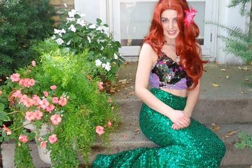mermaid princess party entertainer children's birthday party fun party idea kid's party princess 