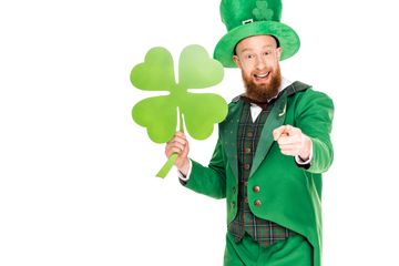 Irish leprechaun singing telegram. St Patrick's day entertainer. funny birthday gift. funny joke