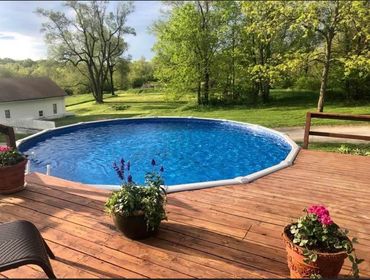 24 Foot Round Above Ground Pool Install