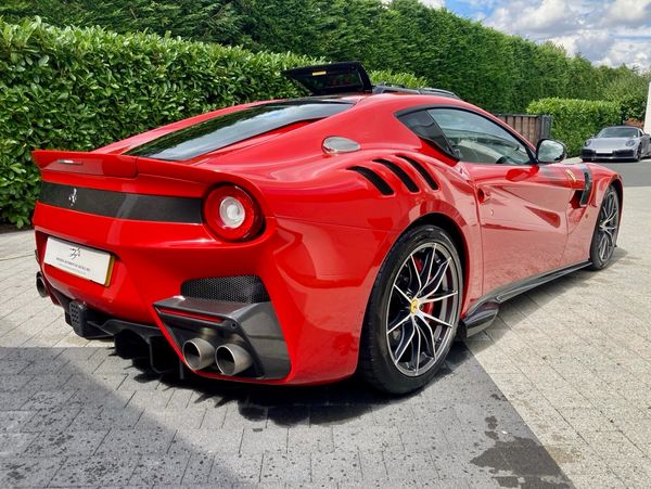 Rare Ferrari F12tdf given a routine Maintenance Valet