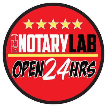 The Notary Lab Open 24 Hours 5 star rated service