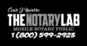 The Notary Lab Notary Public black pen logo