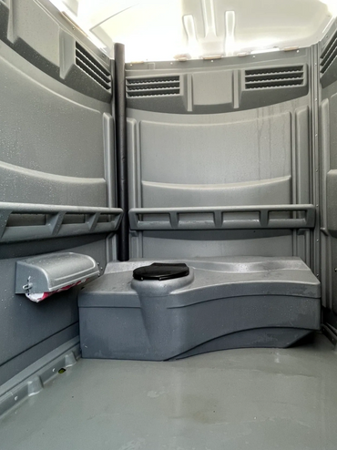 Handicap / ADA Accessible Portable Toilet in Ohio Gray