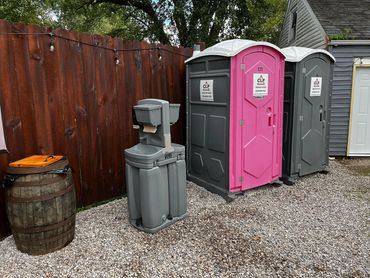 Echo one portable toilets in Ohio.