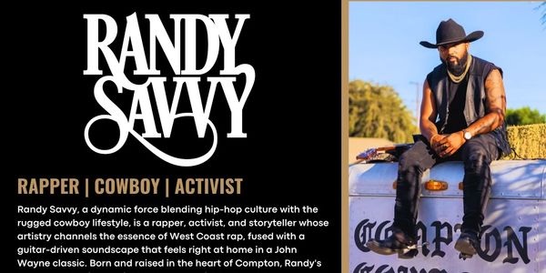 One sheet created for Country Cowboy Randy Savvy.