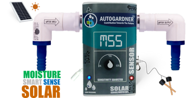 SOLAR POWERED soil moisture humidity sensing automatic plant watering solution garden home SENSOR