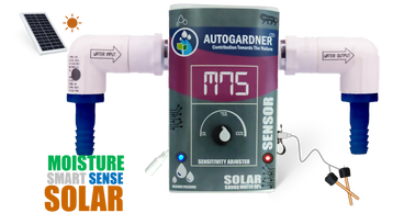 SOLAR POWERED soil moisture humidity sensing automatic plant watering solution garden home SENSOR