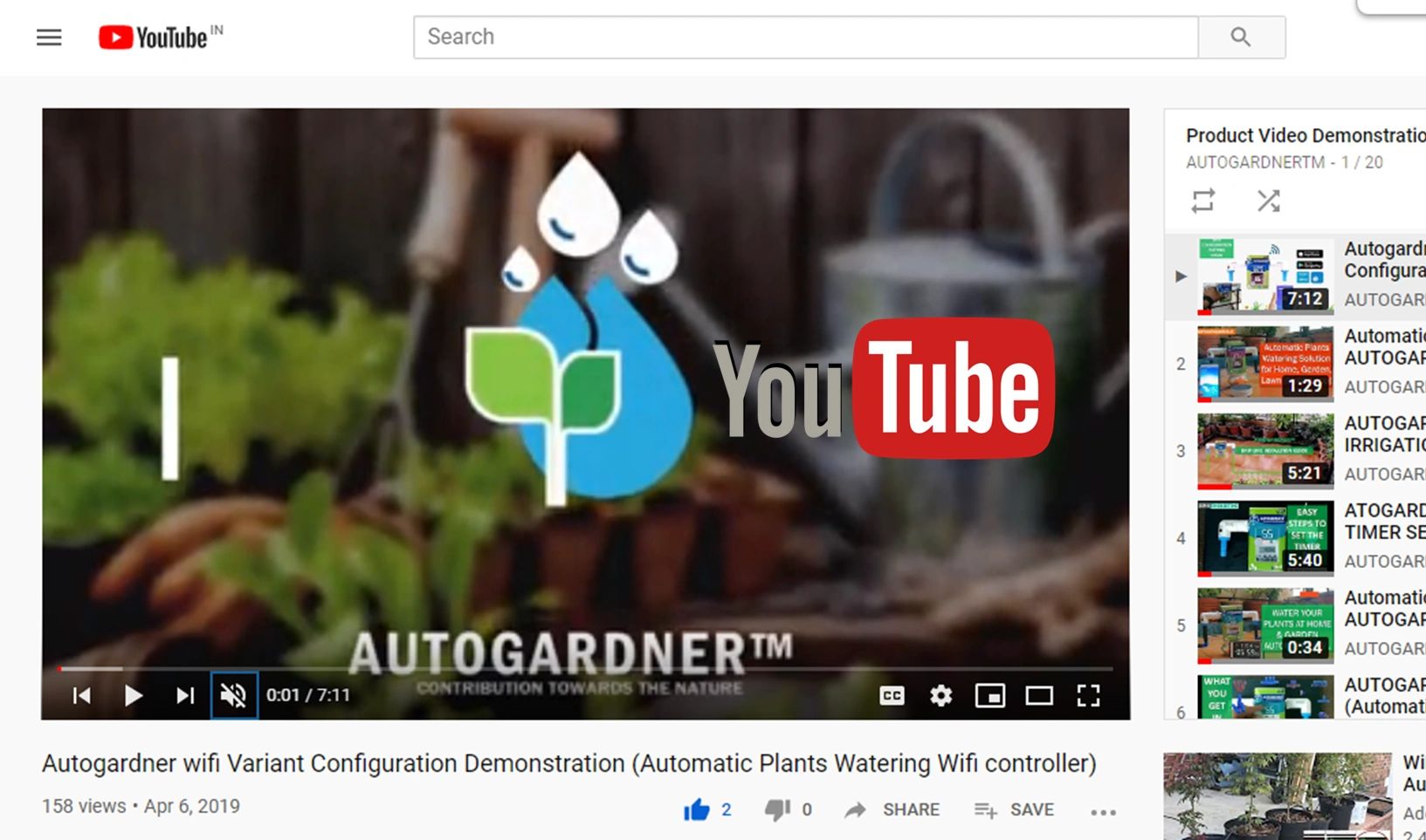 autogardner youtube page