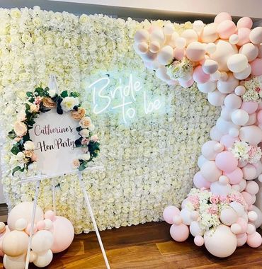 Hen do backdrop