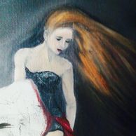 Title: Dancer
2013 Delaware
Oil on canvas (basic layer acrylic, always)
9x12in
4000 / 5000€