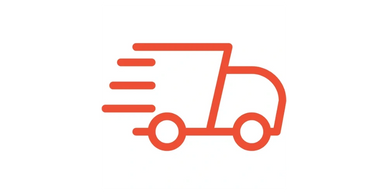 A fast delivery truck
