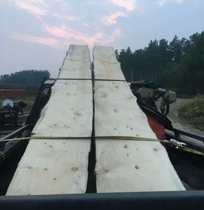 Rough Cut Lumber Live Edge boards
