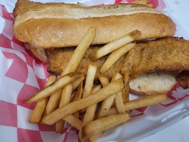 Mickey's Place FISH SANDWICH - WITH FRIES